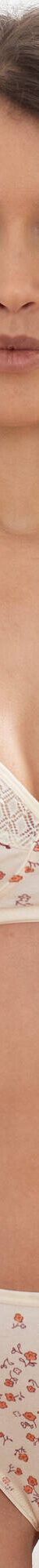 Soutien-gorge coton dentelle imprimé fleurettes Coria - sans armatures (ivoire) Soutien-gorge coton dentelle imprimé fleurettes Coria - sans armatures (ivoire)